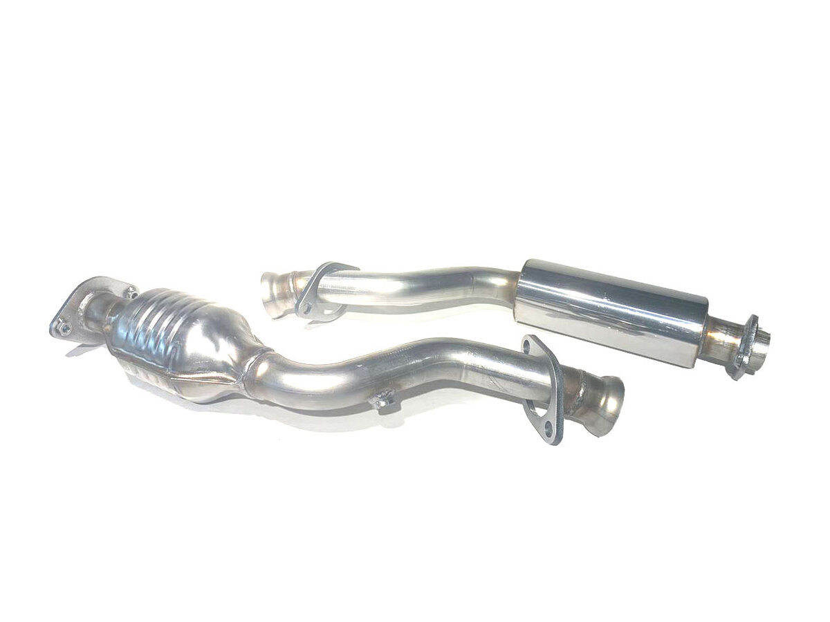 2 варианта с катализатором и пламегасителем