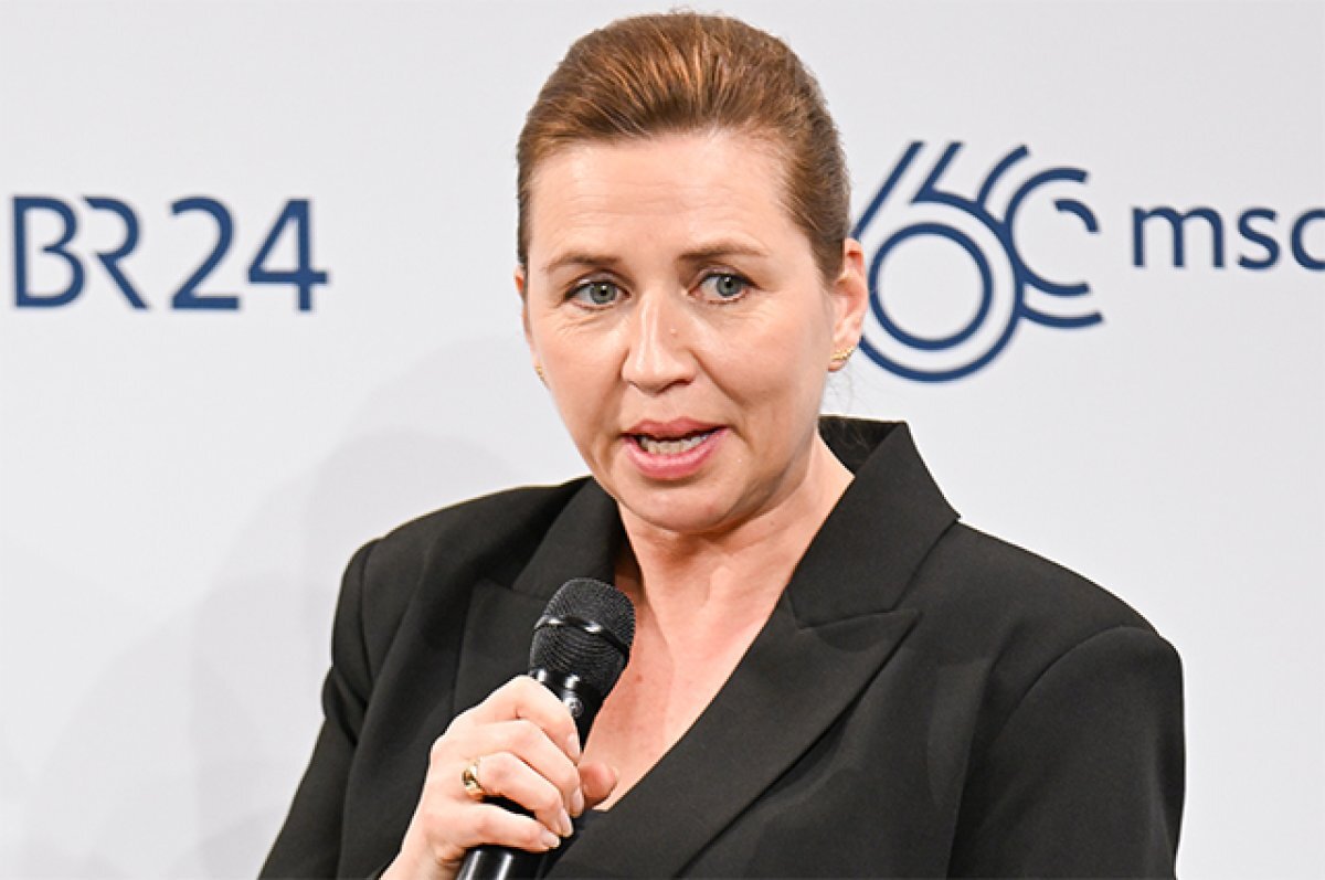    Премьер-министр Дании Метте Фредериксен.