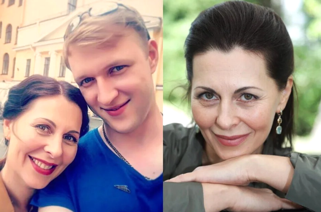 на фото Ирина Сотикова и Алексей Красноцветов