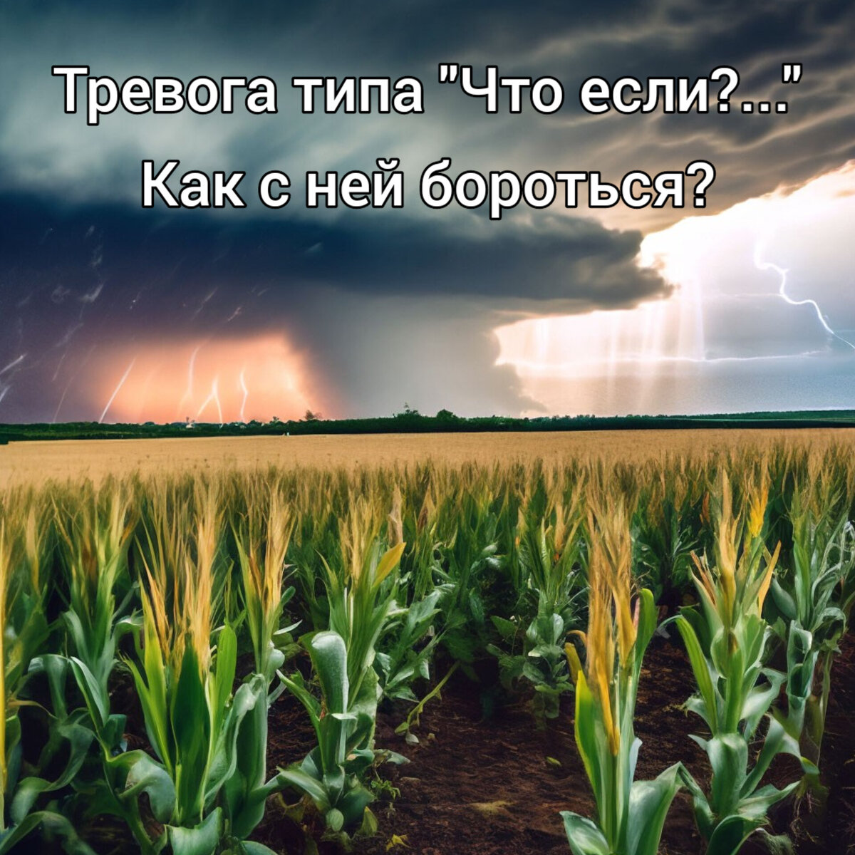 Техника борьбы с тревогой "Что если?..." Когда мы накручиваем сами себя вопросами: "А что будет, если случится это?" или "А что произойдет, если я сделаю то?"