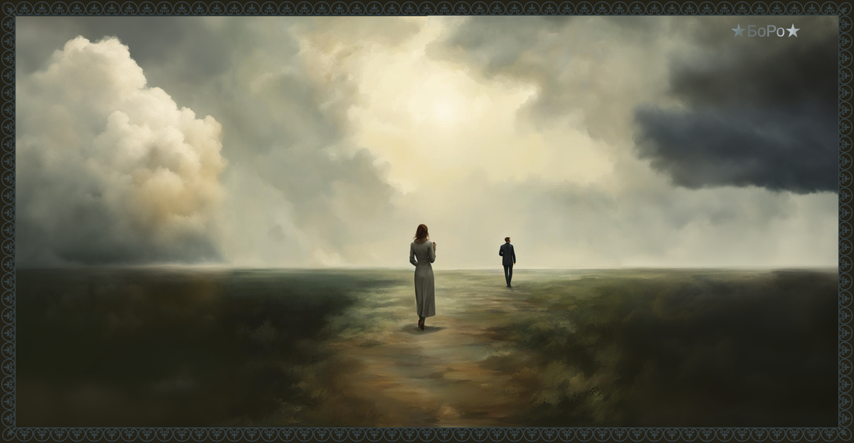 Порой, чтобы стать счастливым, достаточно остановиться и посмотреть вокруг или просто обернуться, но мы упорно шагаем вперёд.