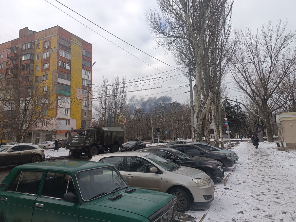    Украинские войска снова обстреляли Макеевку