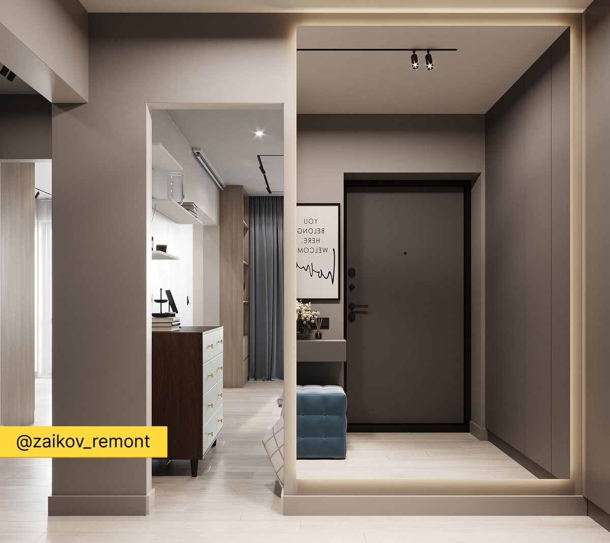 Плинтус в интерьере, ЖК Легенда