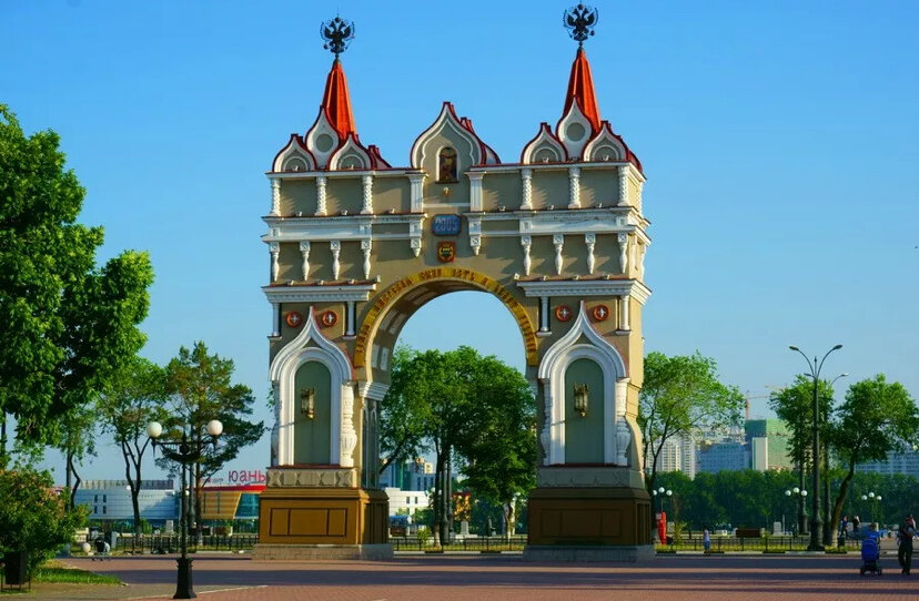 Фото из интернета. Триумфальная арка 