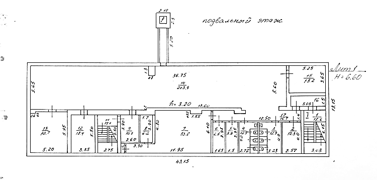 Схема. Обратите внимание на обустройство тамбуров.