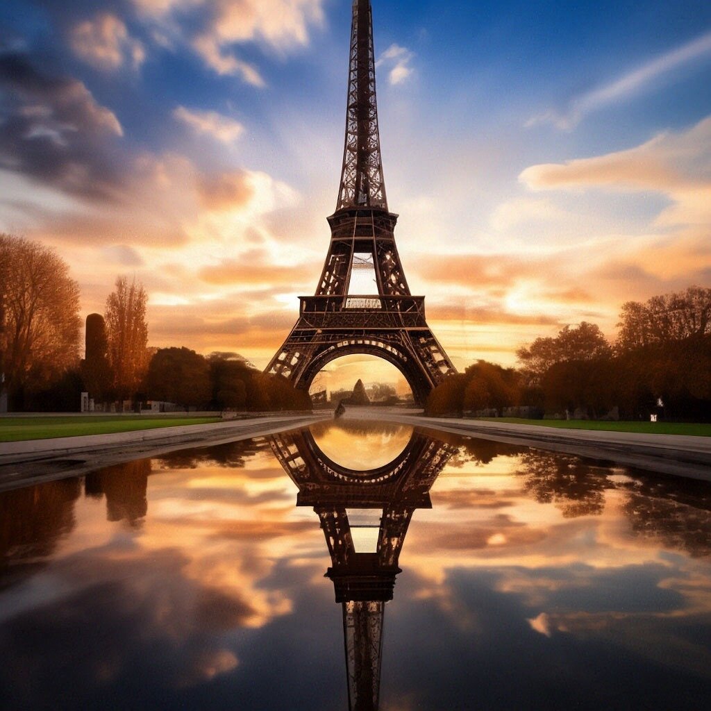 Эйфелева башня, Париж, Франция