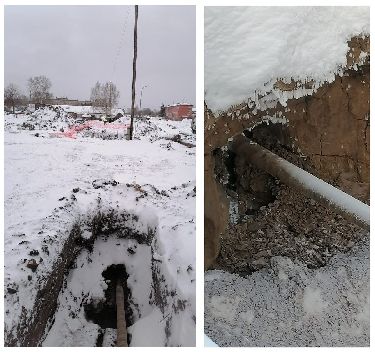 На фото: направление бурения 