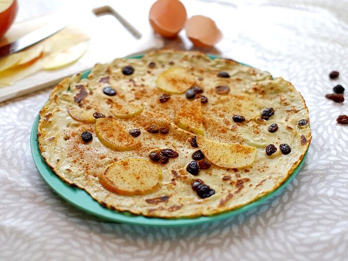 Блины с яблоками — 5 вкусных начинок с яблоками