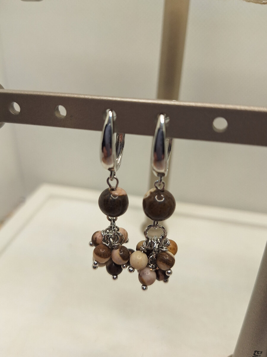 Серьги ручной работы 