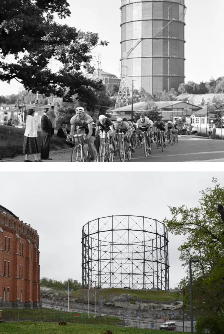 Газгольдер 3, построен в 1912 году