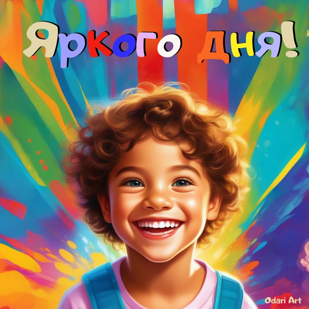 Яркого дня. Прикольные открытки от Odari Art