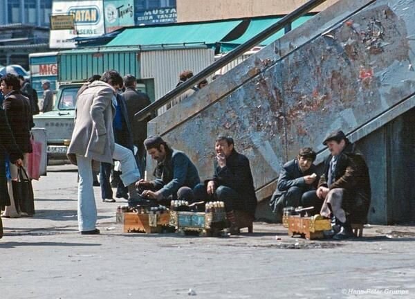 Стамбул, Эминёню 1978. Фото: Hans Peter Grumpe