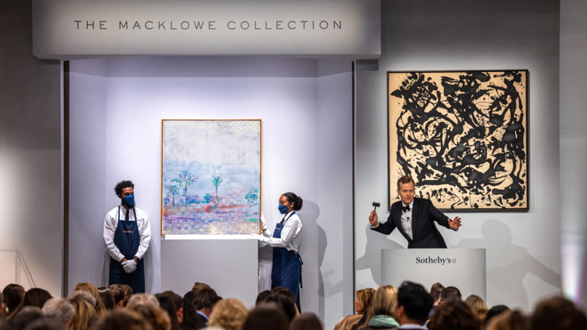 Иллюстрация фотография с аукциона Sotheby’s, 2021