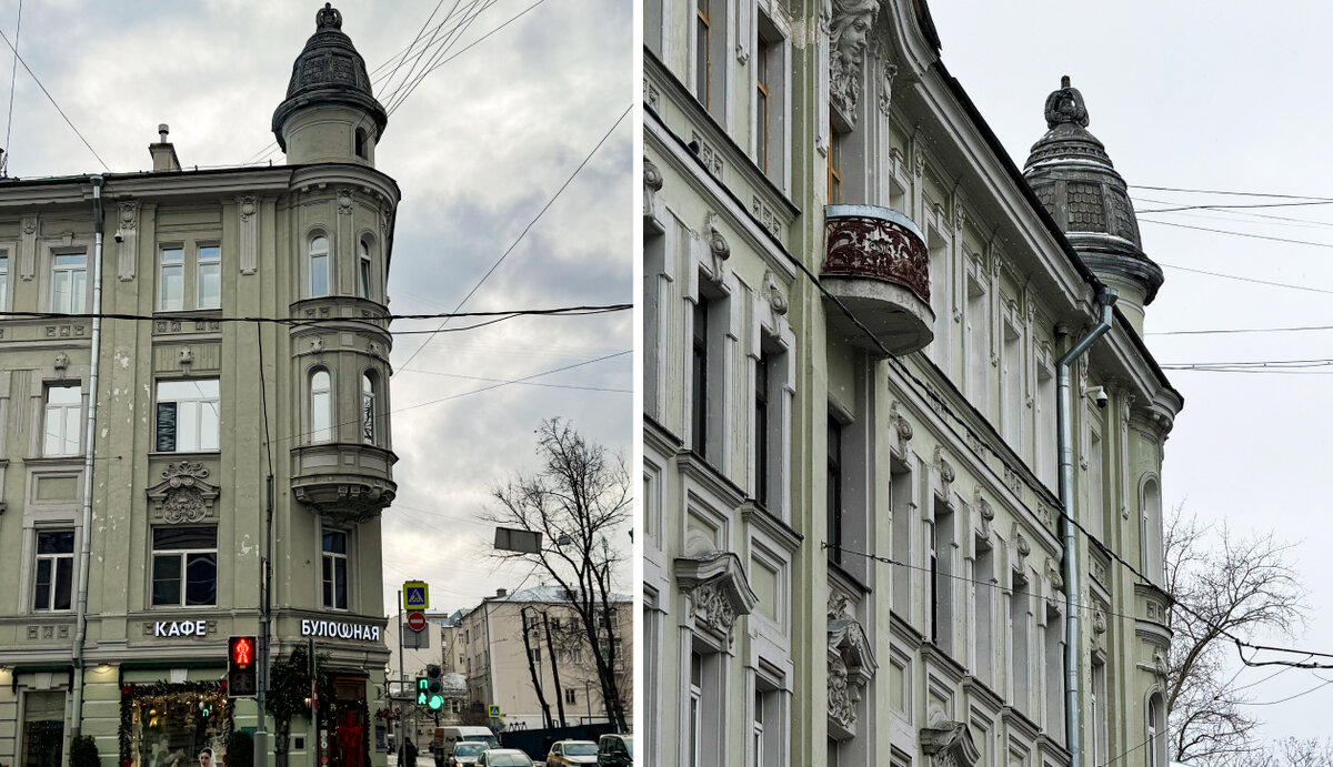 Доходный дом Н. Силуанова (Лялин пер. 7/2, стр.1). Фото автора