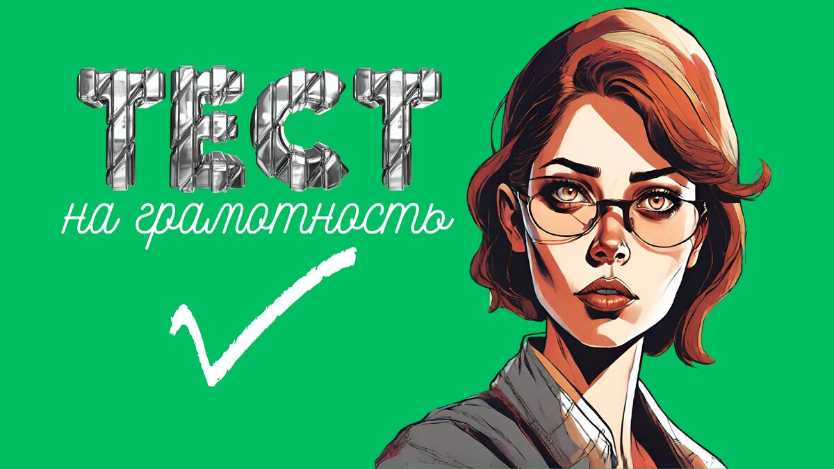 Тест на грамотность | орфография | Русский язык