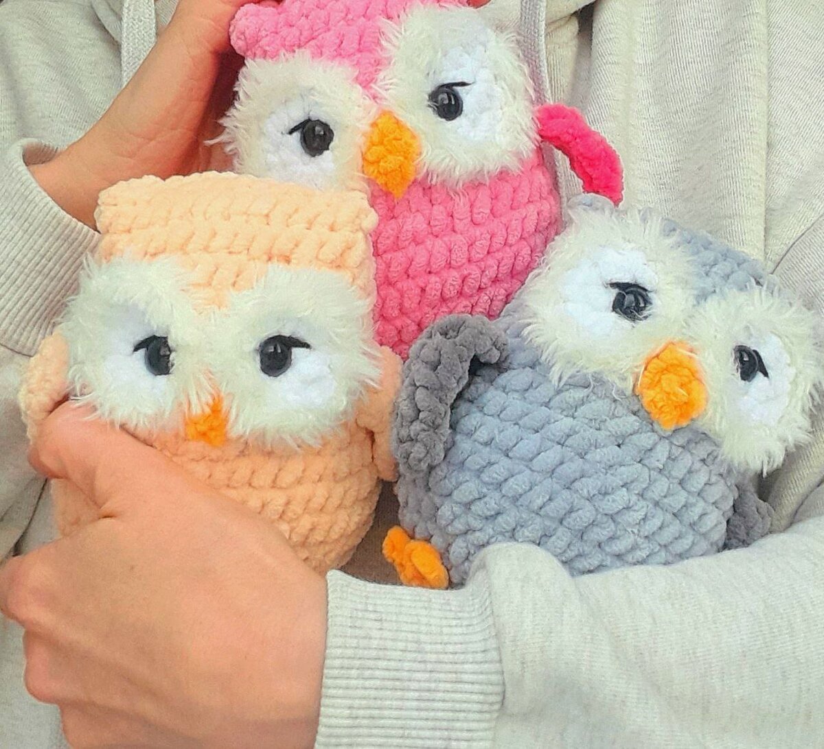 Совушки связаны по одной схеме