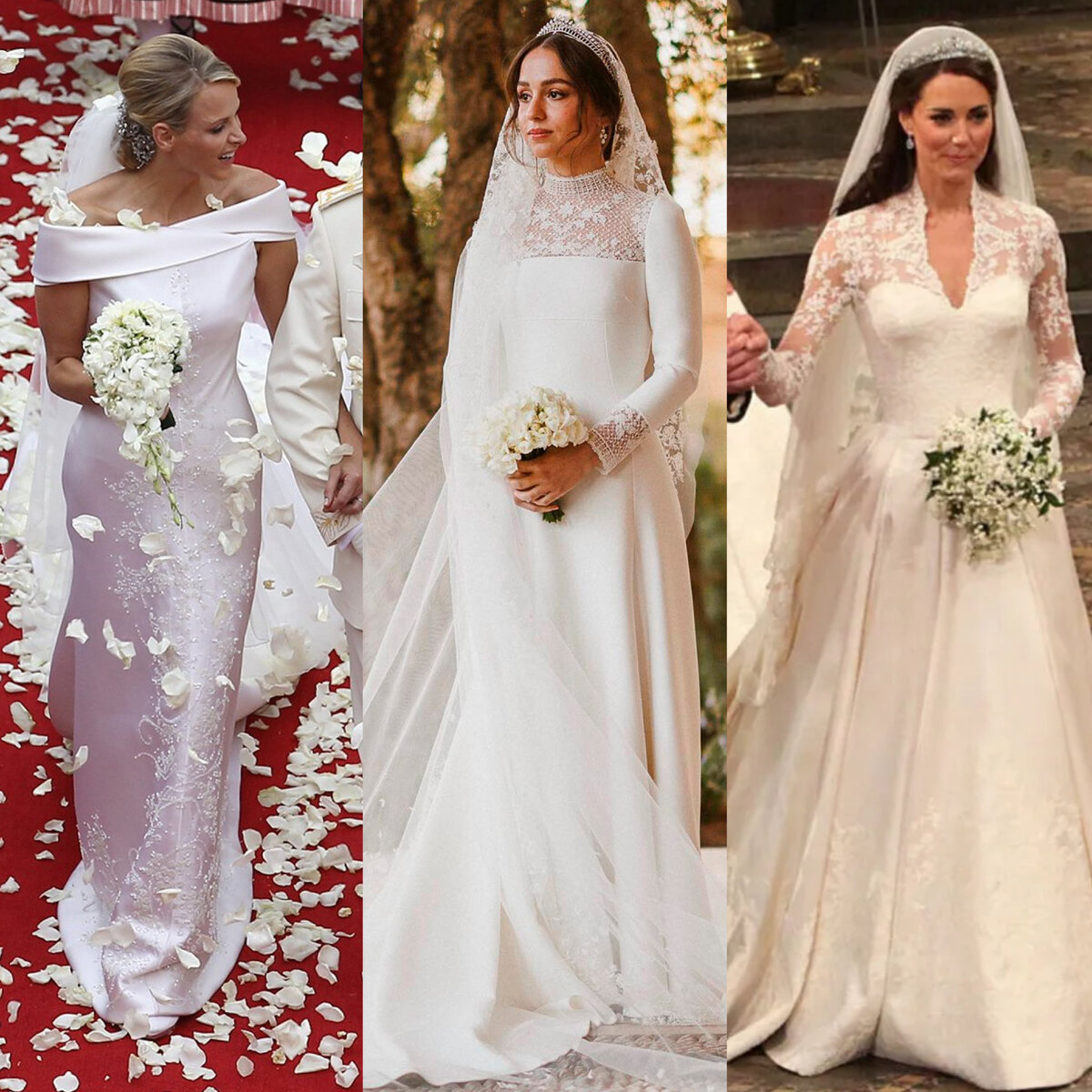  Сказочные свадебные платья королевских особ очаровывают поклонников моды по всему миру и излучают чистую романтику.