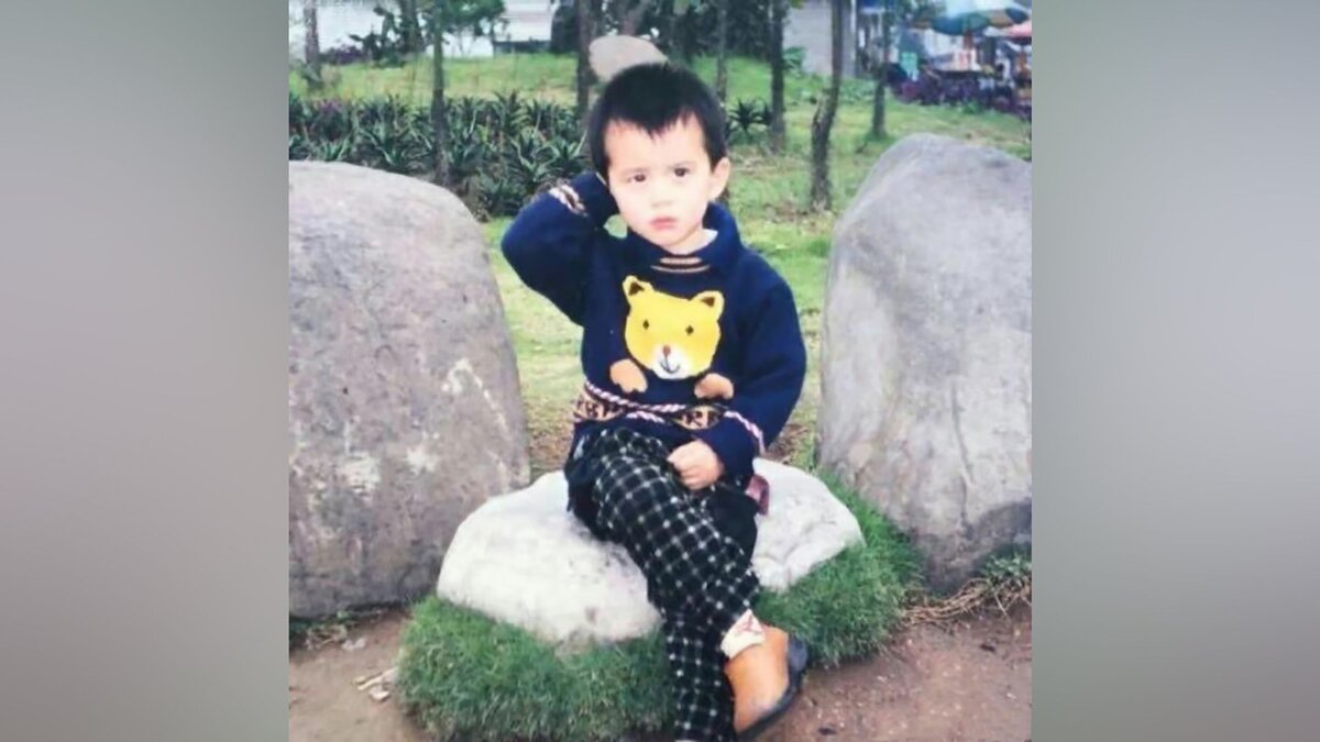    Дилан Ван в детстве