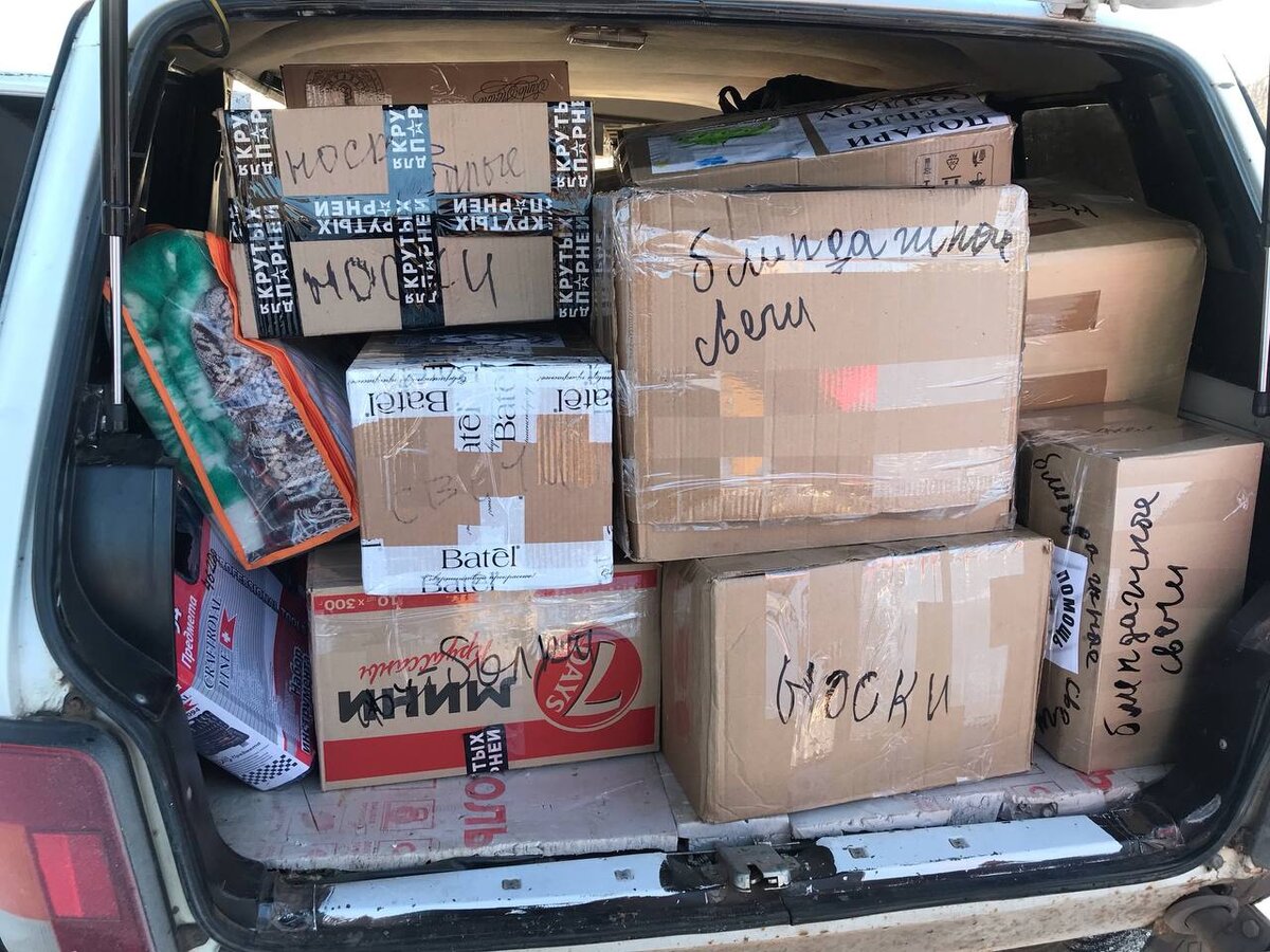    «Нива» с гуманитарной помощью из Саракташа отправилась в зону СВО Андрей Севостьянов