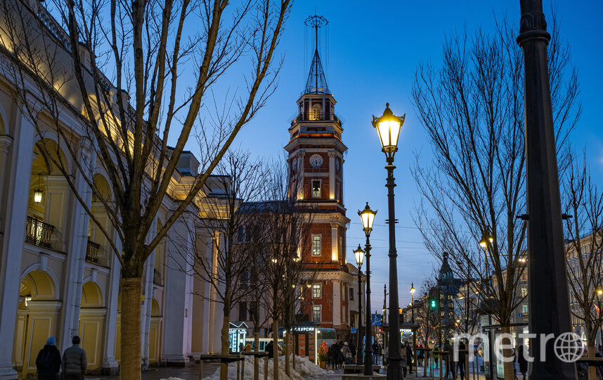    В Петербурге совершенствуют уличное освещение.пресс-служба "Ленсвета"