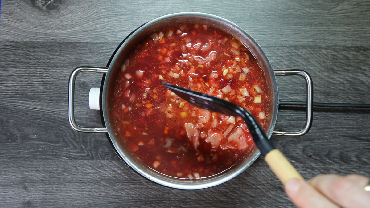 Борщ. Идеальный рецепт борща со свеклой и капустой на мясном бульоне.  Получается у всех!