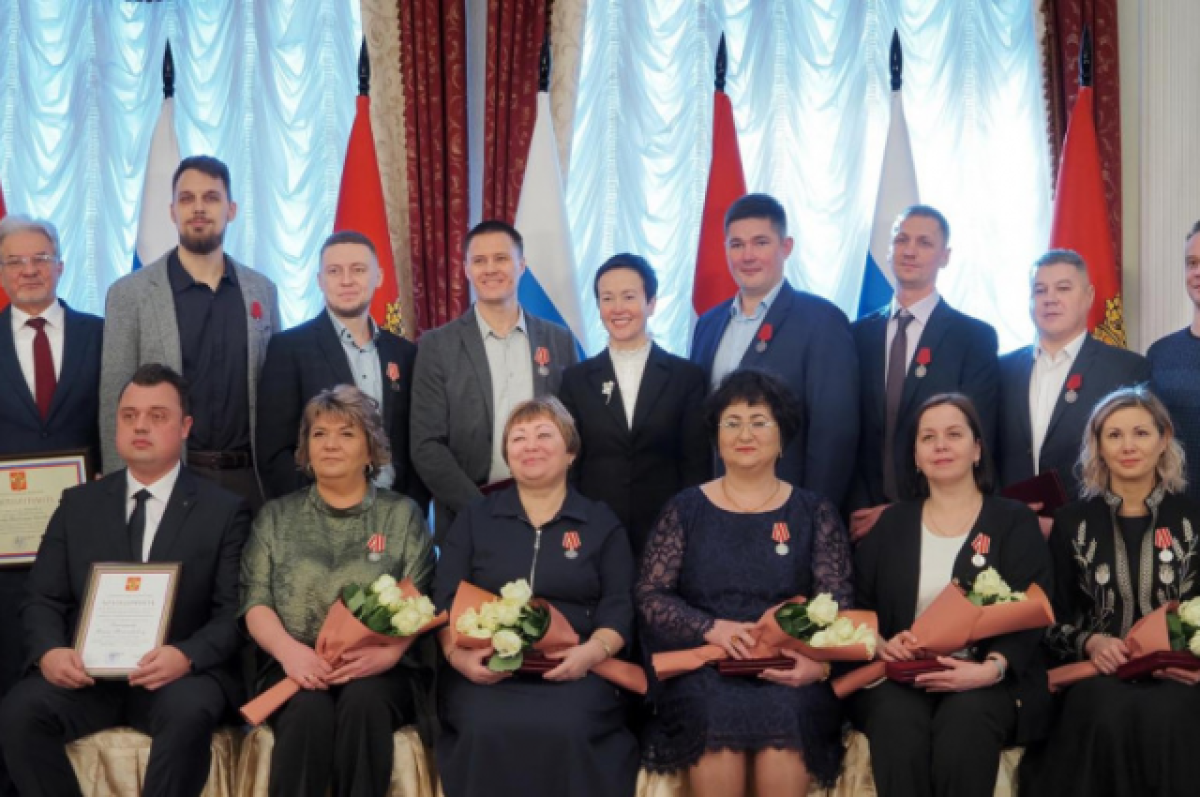    Калужанам вручили государственные награды