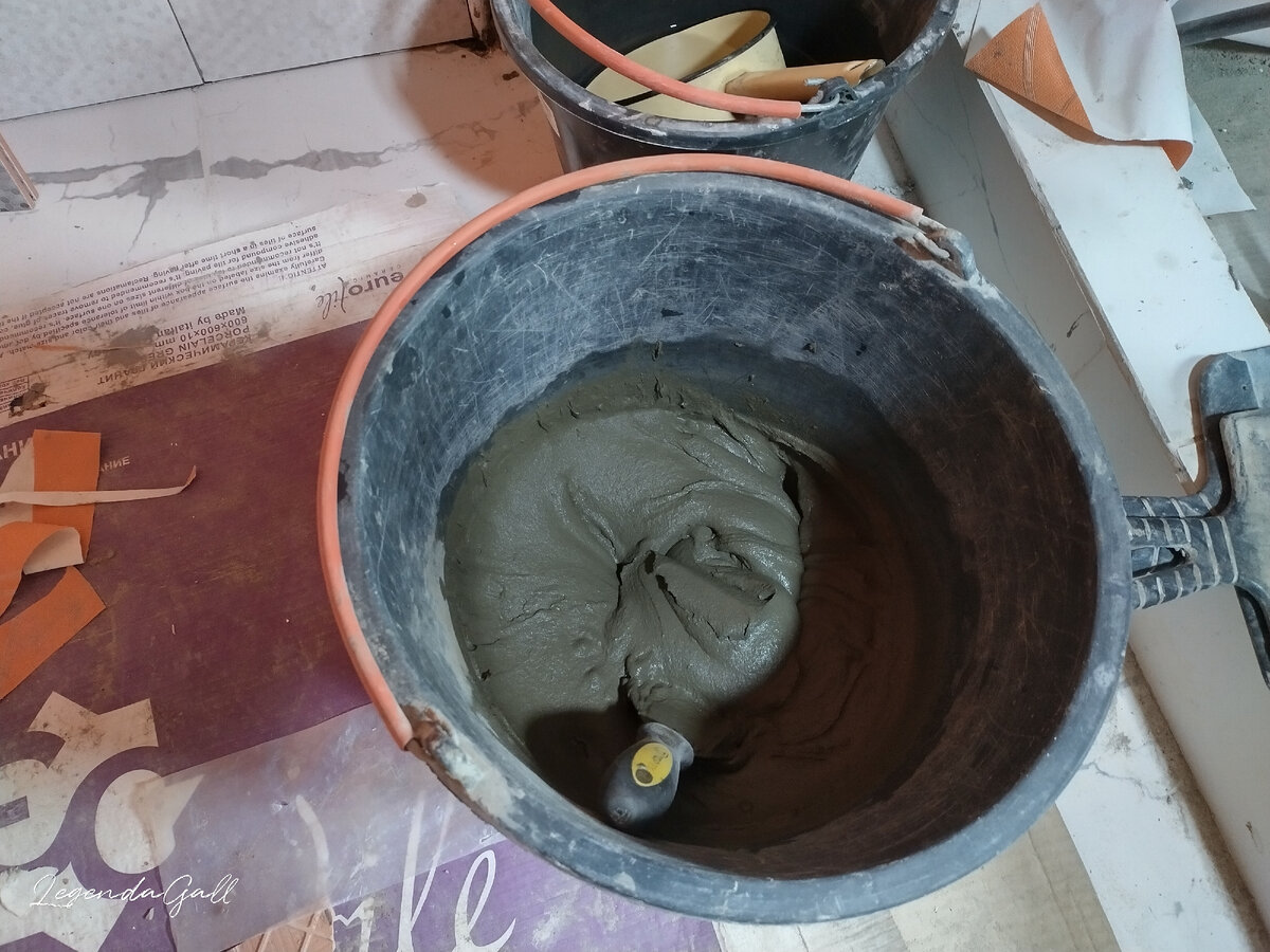 Развела клея немножко