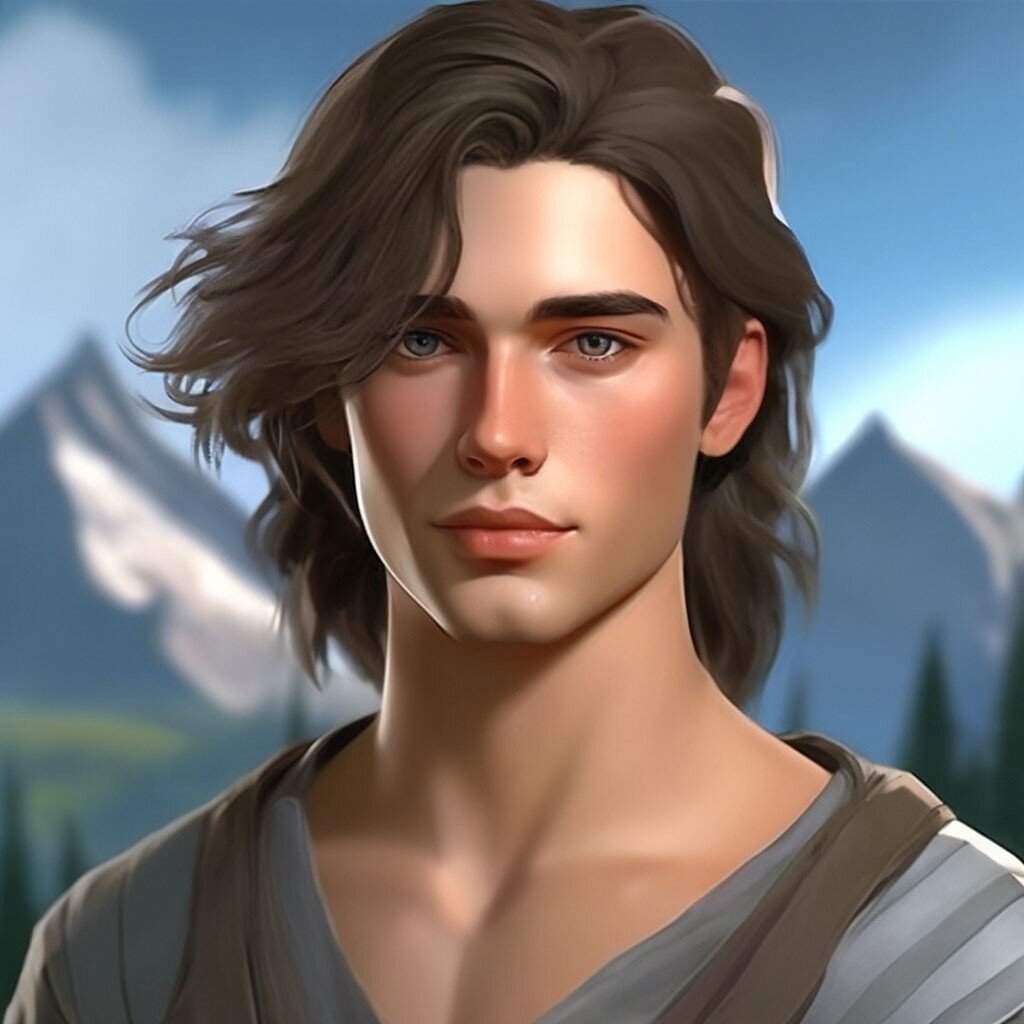 Портрет Анхилара в 17-летнем возрасте (нейросеть)