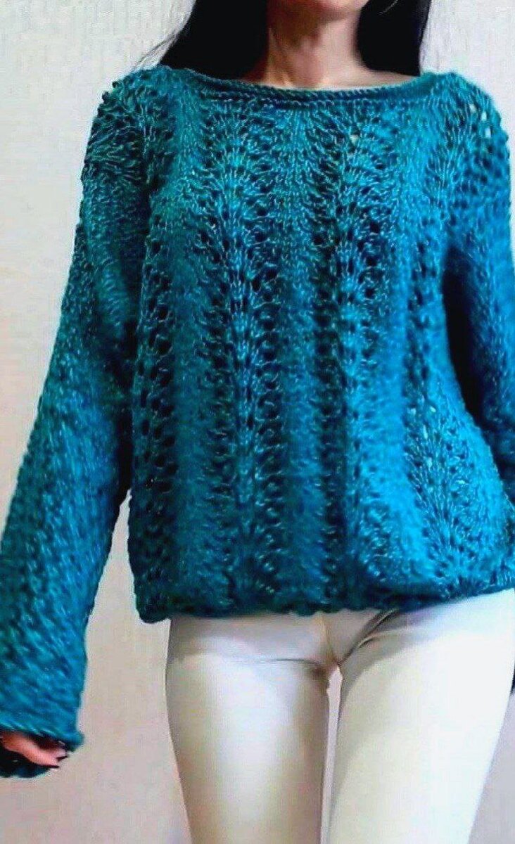 Джемпер  по МК Эльвиры Вафиной 