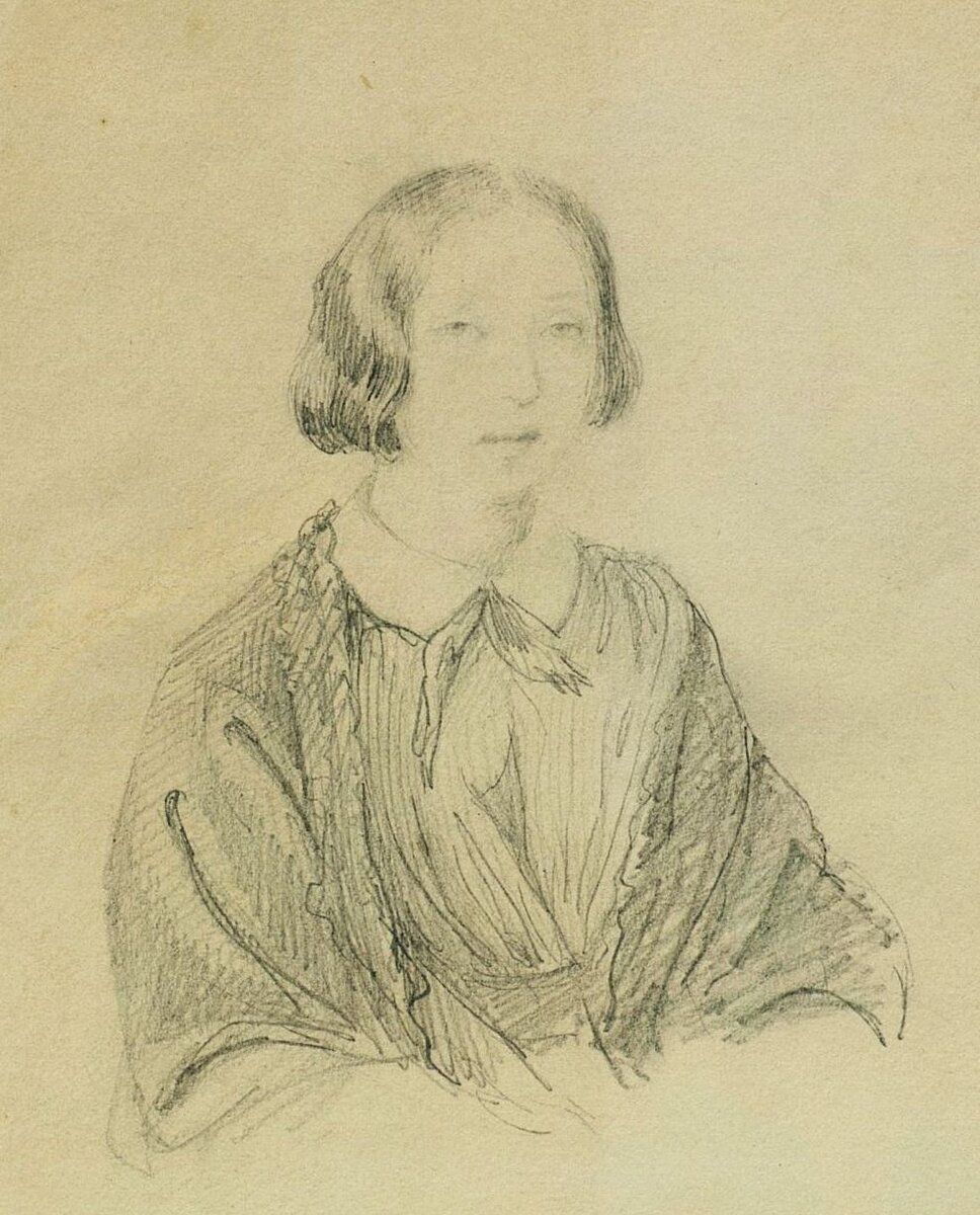 Вера Сергеевна Аксакова. Автопортрет