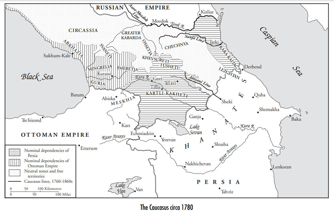 На фото: Лезгистан // The Caucasus. An Introduction - Thomas de Waal.