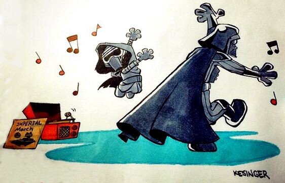 Мою иронию по поводу этого факта могут выразить только художник Брайан Кесинджер и его ЛилКайло.