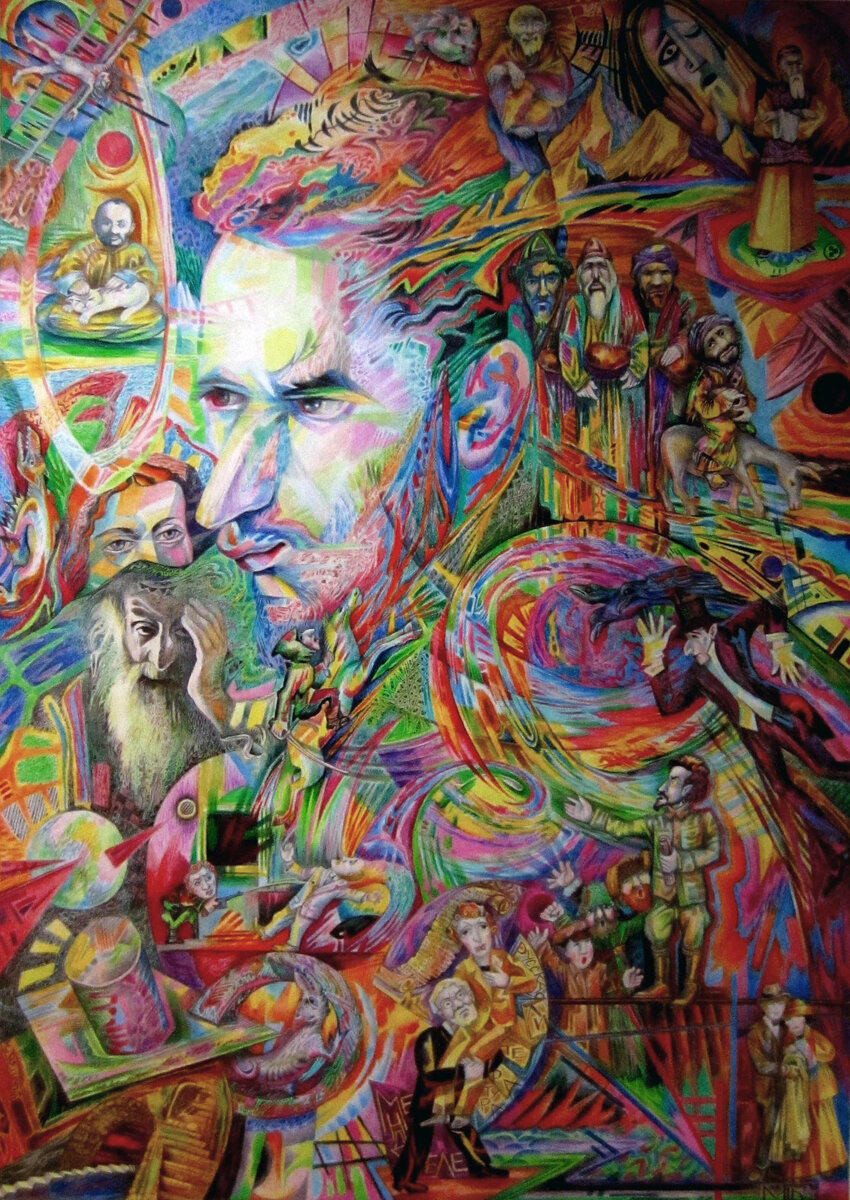 "Девять жизней Якова Блюмкина" (графика) Маргарита и Григорий Бородины