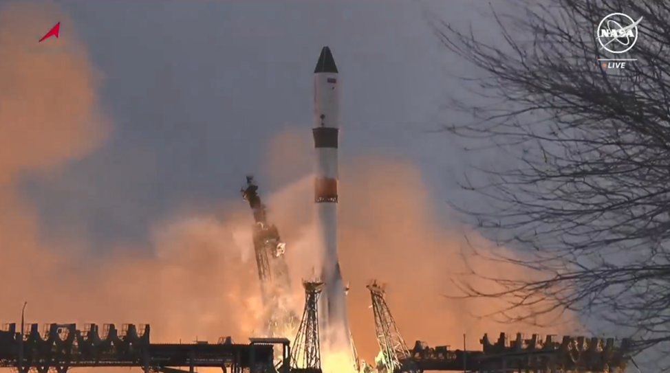 Запуск РН «Союз-2.1а» с ТГК «Прогресс МС-26» с космодрома Байконур. Фото: РКК «Энергия»
