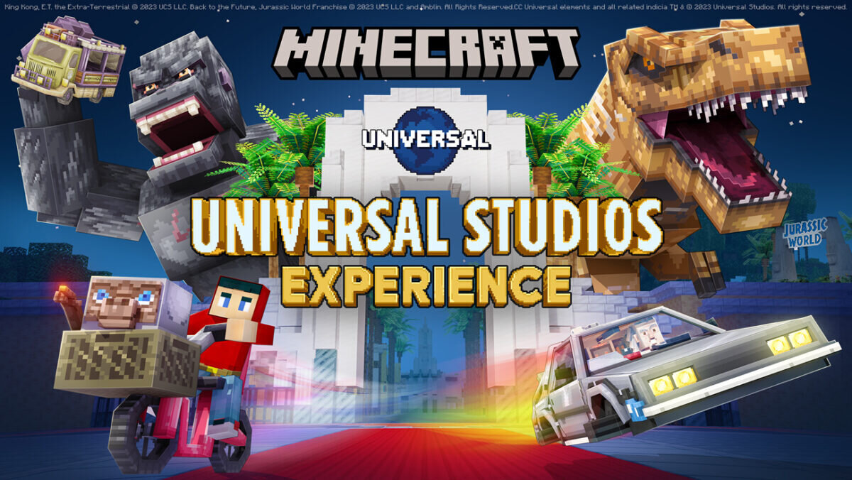 Minecraft x Universal Studios!