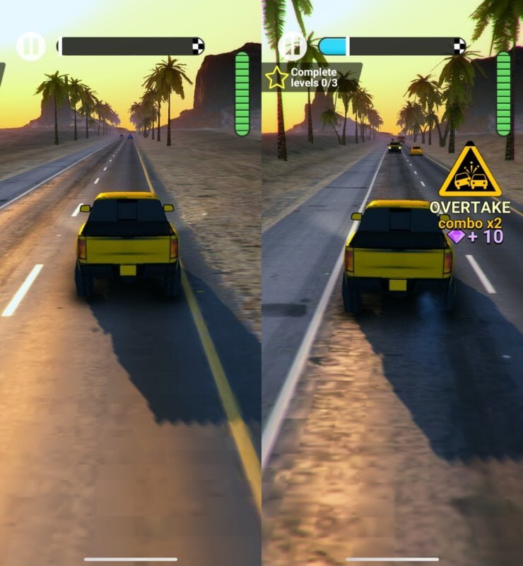    Можете на большой скорости уехать в закат