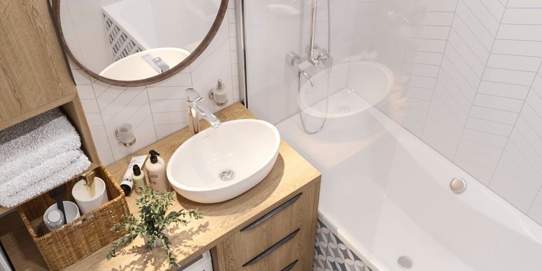 8+ удачных приемов сделать маленькую ванную уютной и удобной