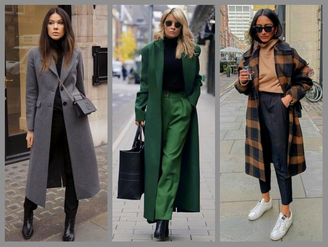 pinterest.com                               Универсальное пальто прямого кроя - отличное решение, которое будет всегда в моде. 