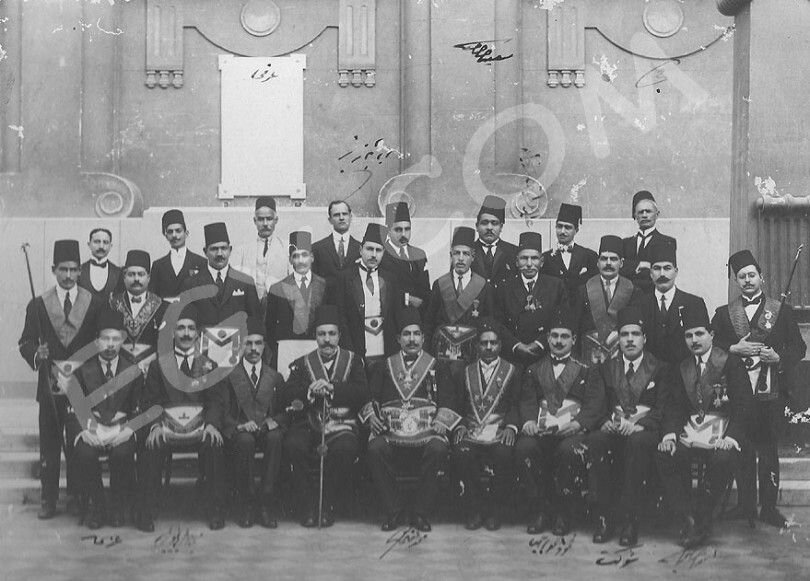 Турецкие масоны времен империи