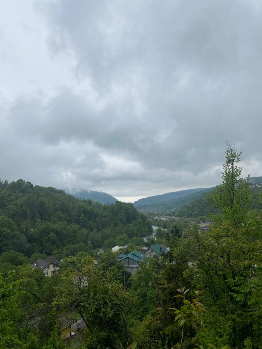 Вид на село Ореховка