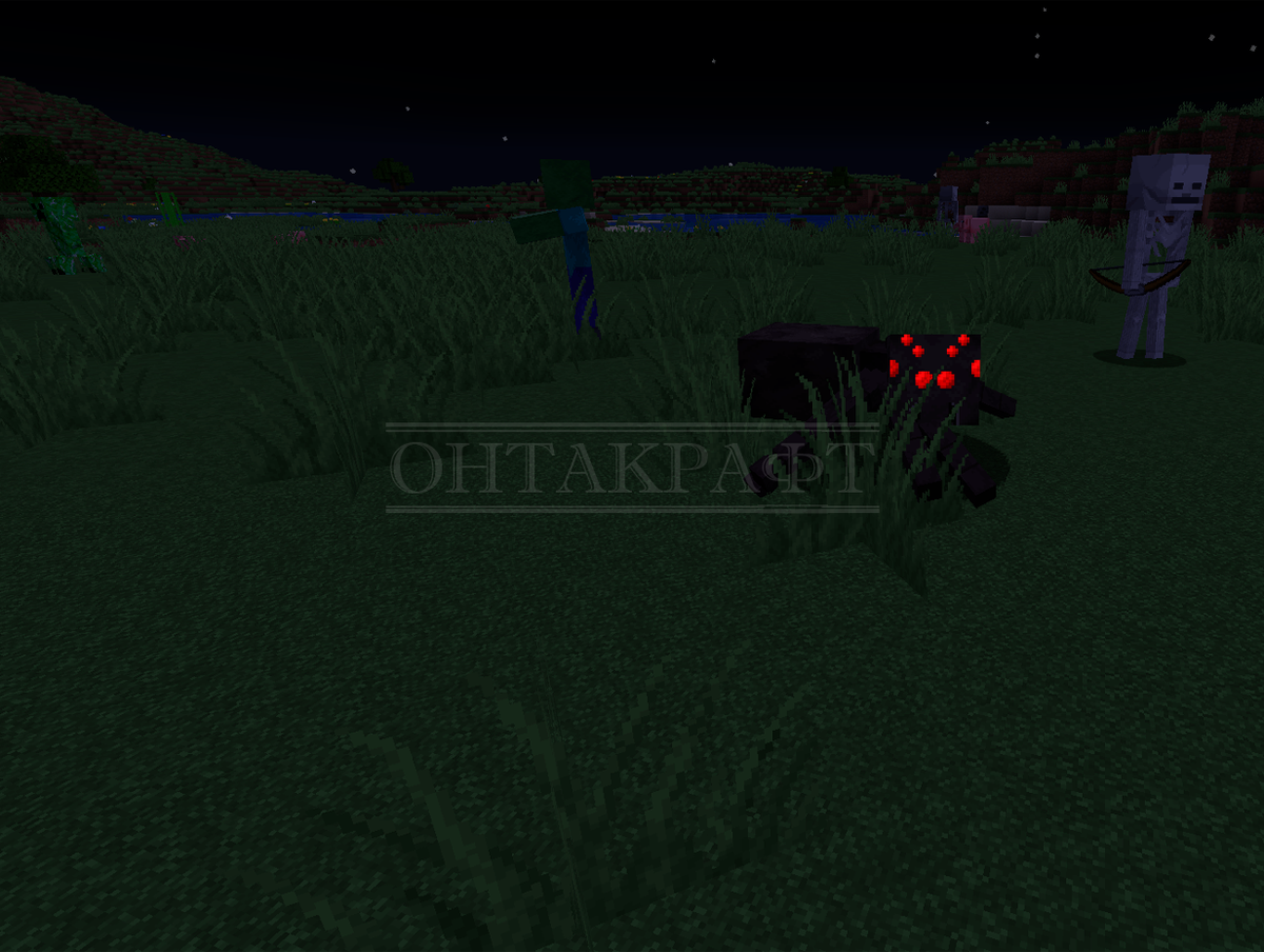 Ночь в карьере.