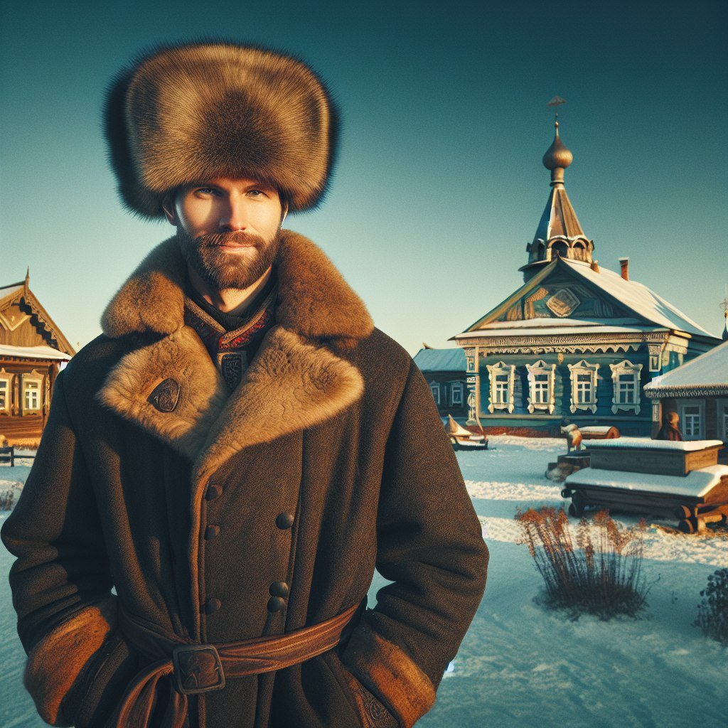 Иван — учитель трезвости, нейросетевой образ