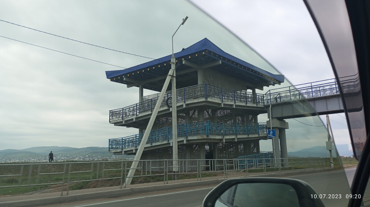 В той самой Тойоте в районе Улан-Удэ 