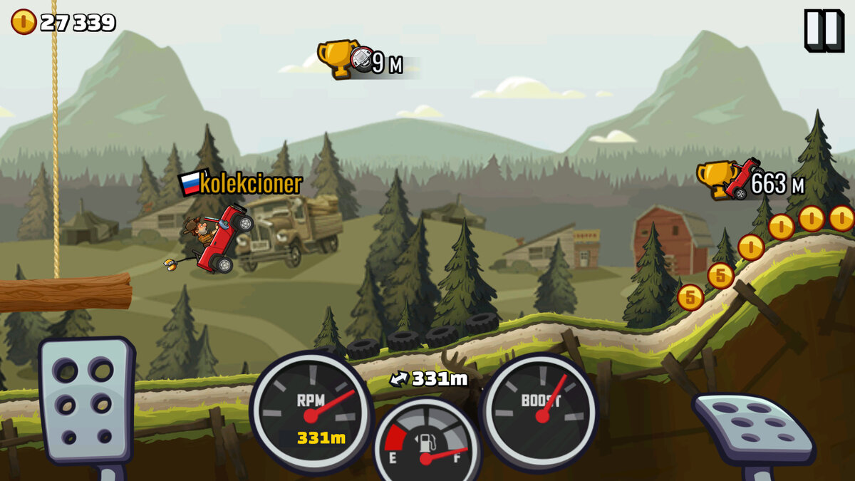 Задний фон леса