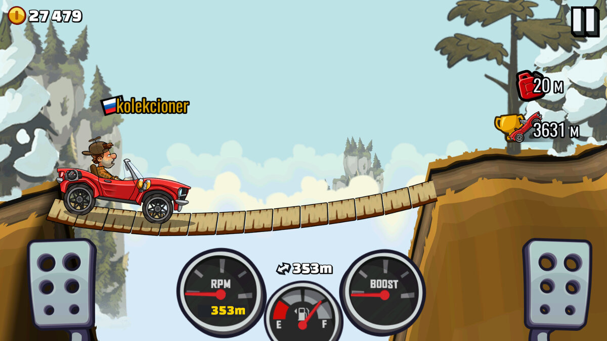 Задний фон гор