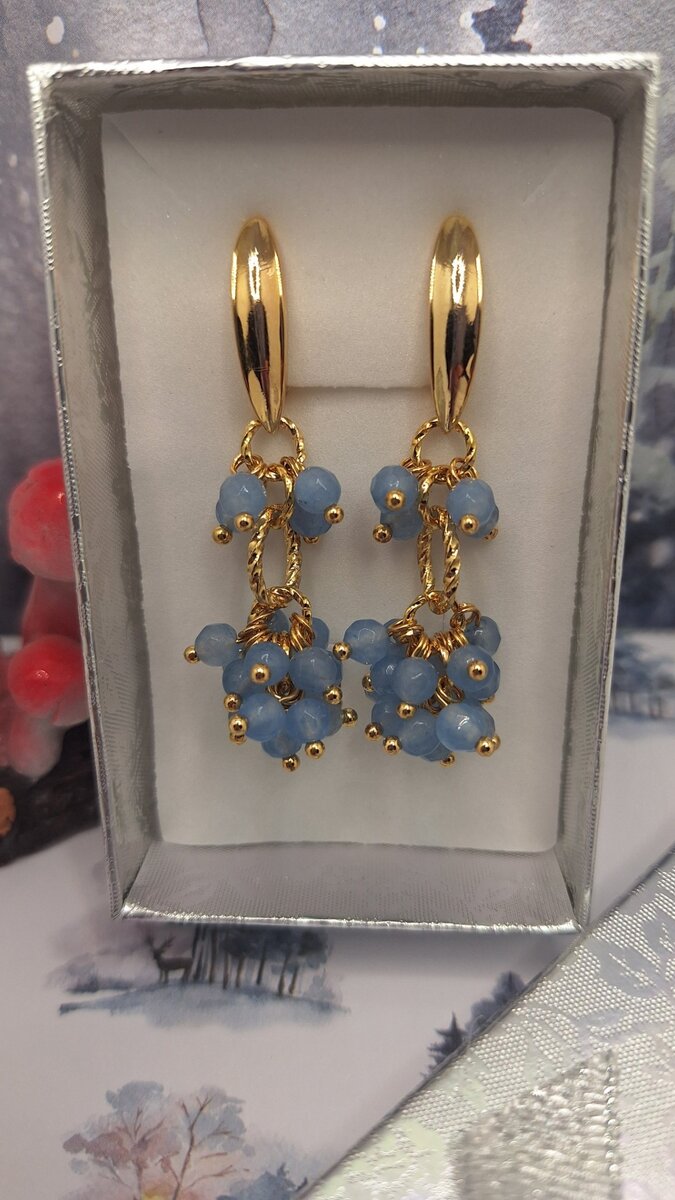 Серьги "Свежесть"