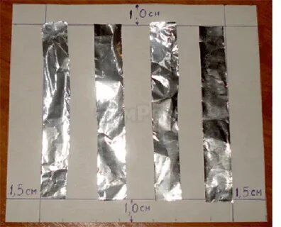 Мостики из фольги