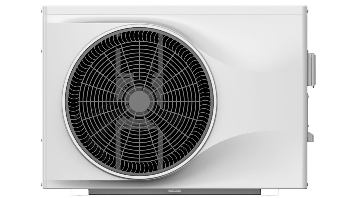 Воздушный тепловой насос воздух-вода.