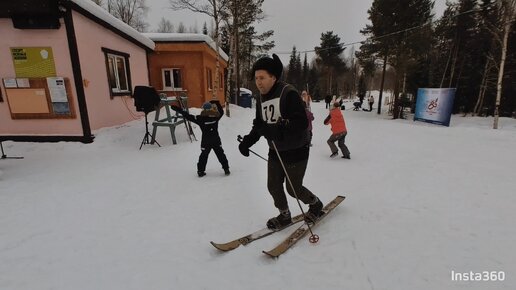 Лыжный ретро-забег. Кольский район, Мурманская область 2024