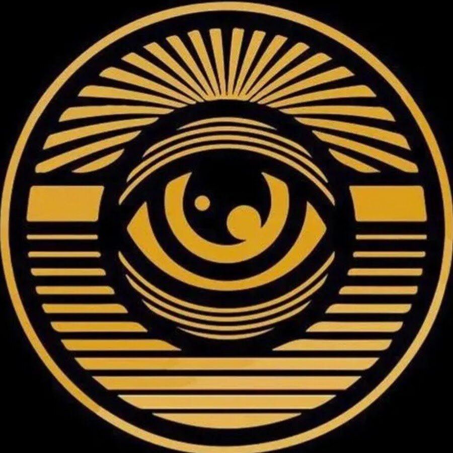 Логотип сервиса Глаз Бога, запрещенного в РФ.